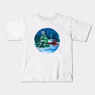 Christmas stars Kids T-Shirt